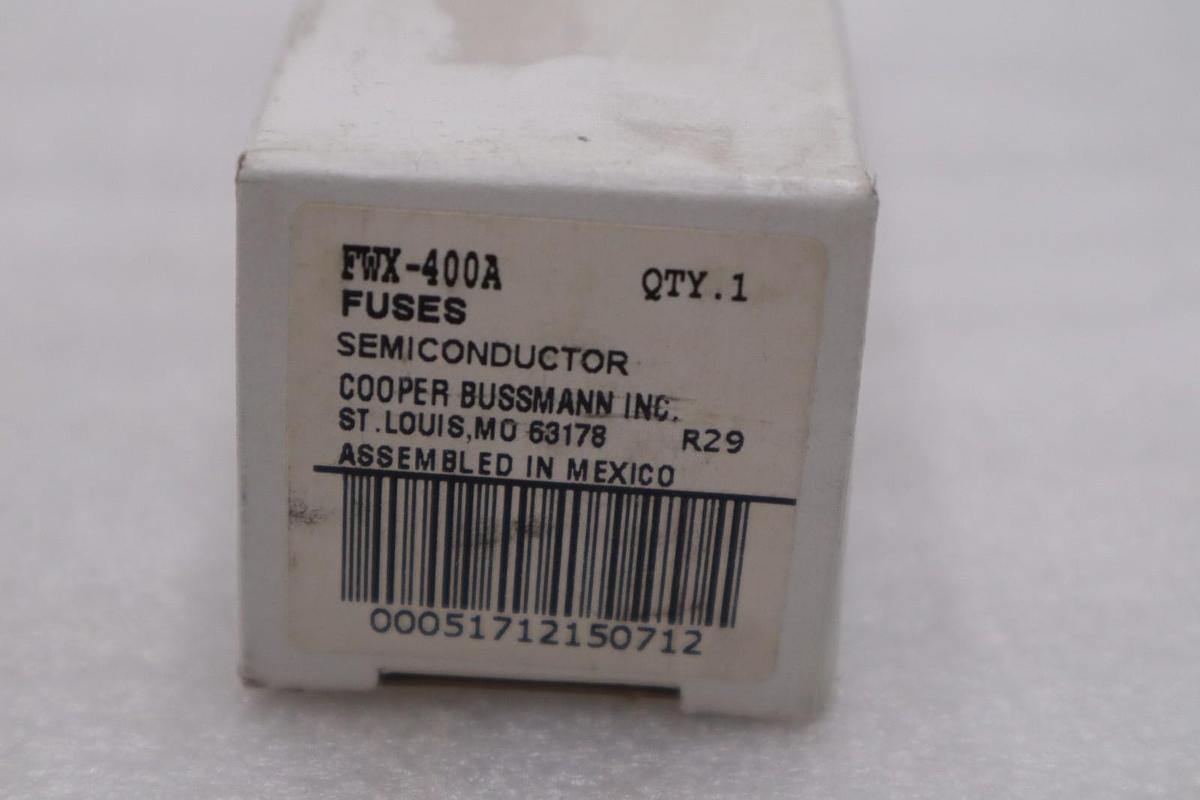 BUSSMANN FWX-400A 250VAC/DC 400A - NEW IN BOX - STOCK GF544A