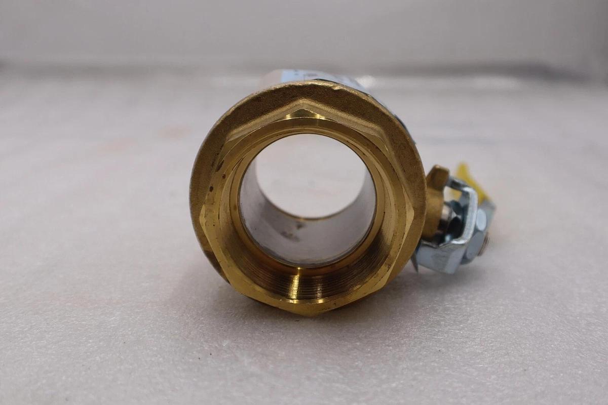 Dixon FBV200, 2" FNPT x 2" FNPT Full Port Brass Ball Valve, 600 WOG NEW #1218-A