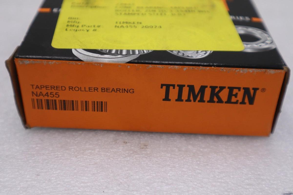 Used NEW OPEN BOX TIMKEN NA455 TAPERED ROLLER BEARING CONE STOCK K-3974CC