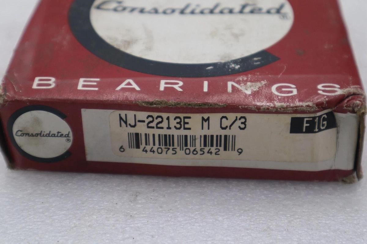 Used NJ-2213E M C/3 NJ2213EMC3 PRECISION CONSOLIDATED BEARINGS #B-1735