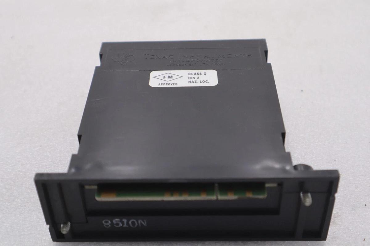 Used TEXAS INSTRUMENTS 6MT13-D05L INPUT MODULE STOCK #3184