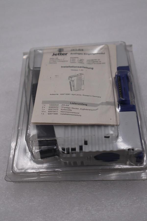 Jetter JX3-AI4 NEW MODULE STOCK H516A