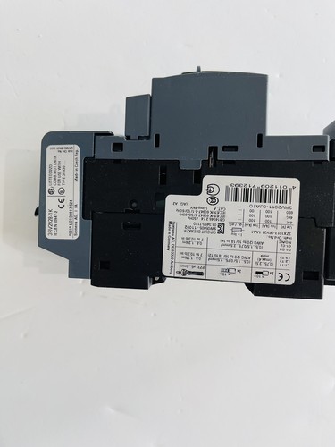Used SIEMENS SIRIUS 3RV2011-0JA10 CIRCUIT / 3ZX1012-0RH21-1AA1/ 3RV2928-1K #K-856