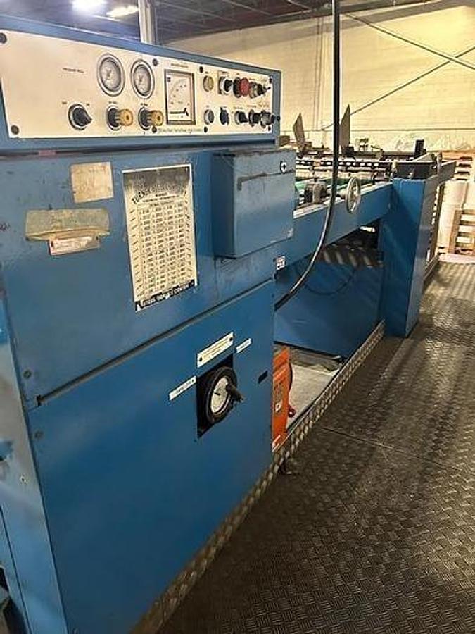 Used 57" SHM MODEL 1400 SINGLE KNIFE ROTARY SHEETER WITH REPLACED GEARBOX