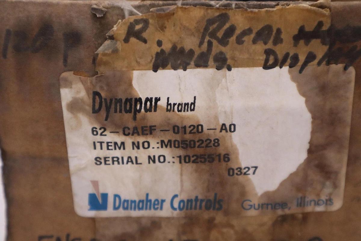 DYNAPER M050228 MFG 1025516003 ENCODER STOCK #K-1941A