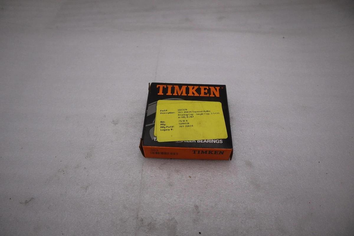 NEW OPEN BOX TIMKEN 363 TAPERED ROLLER BEARING CUP STK K2987CC