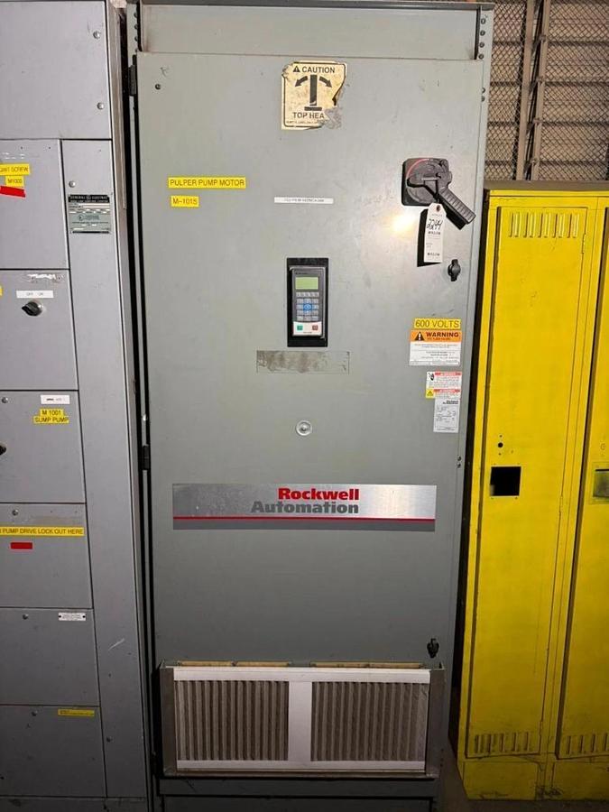 Used Allen-Bradley 250 HP 20G1ANE242AN0NNNNN AC DRIVE AIR COOLED POWERFLEX 755 600V