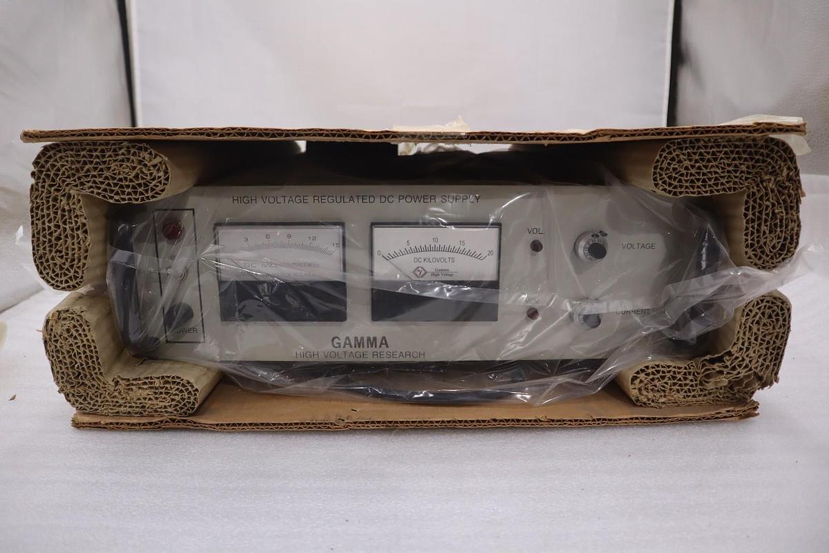 Used GAMMA HIGH VOLTAGE RESEARCH HV POWER SUPPLY RR20-15P/VOL/VOV NEW STOCK GF-1375