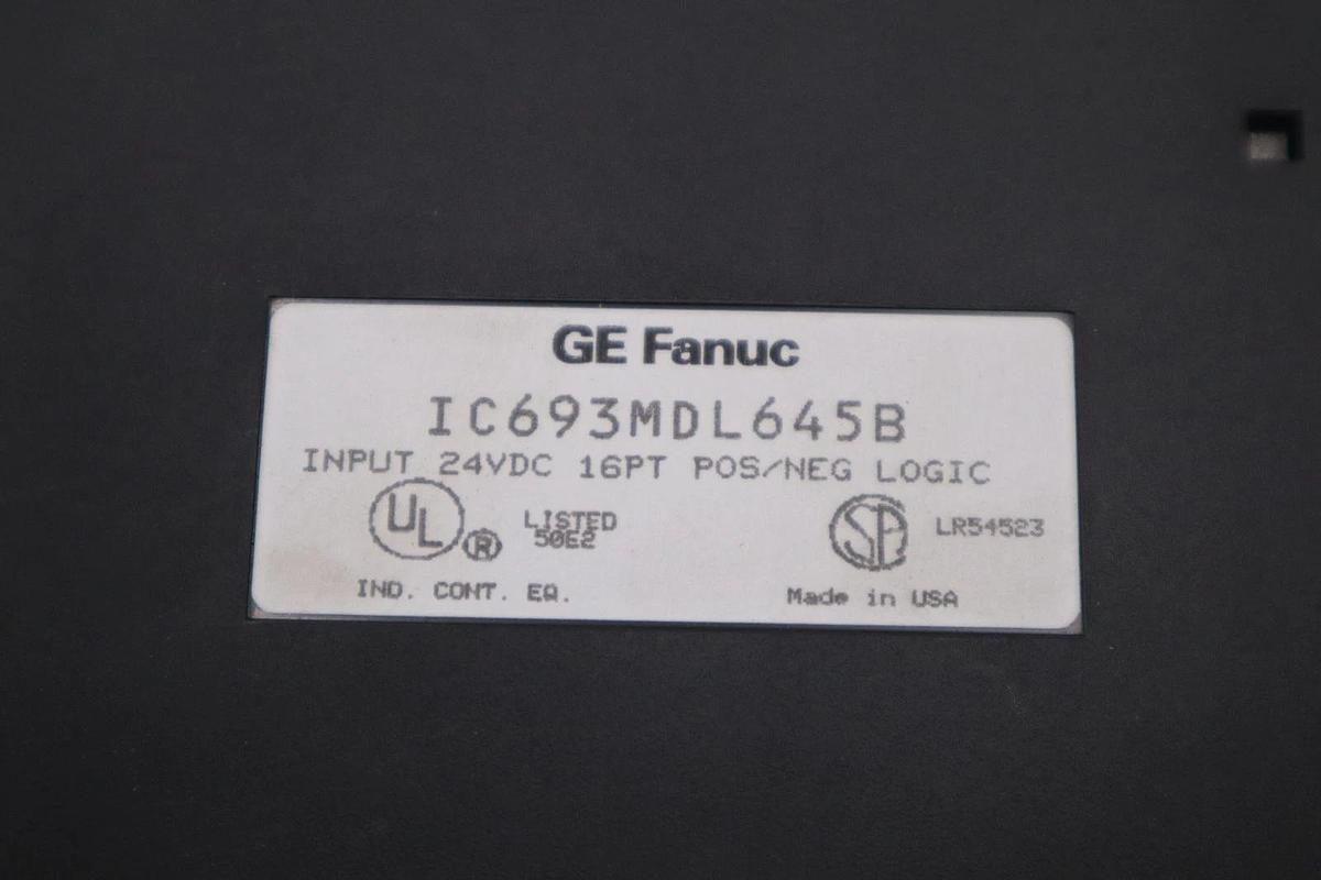 Used LOT OF 2 GE Fanuc IC693MDL645B Module STOCK 5355