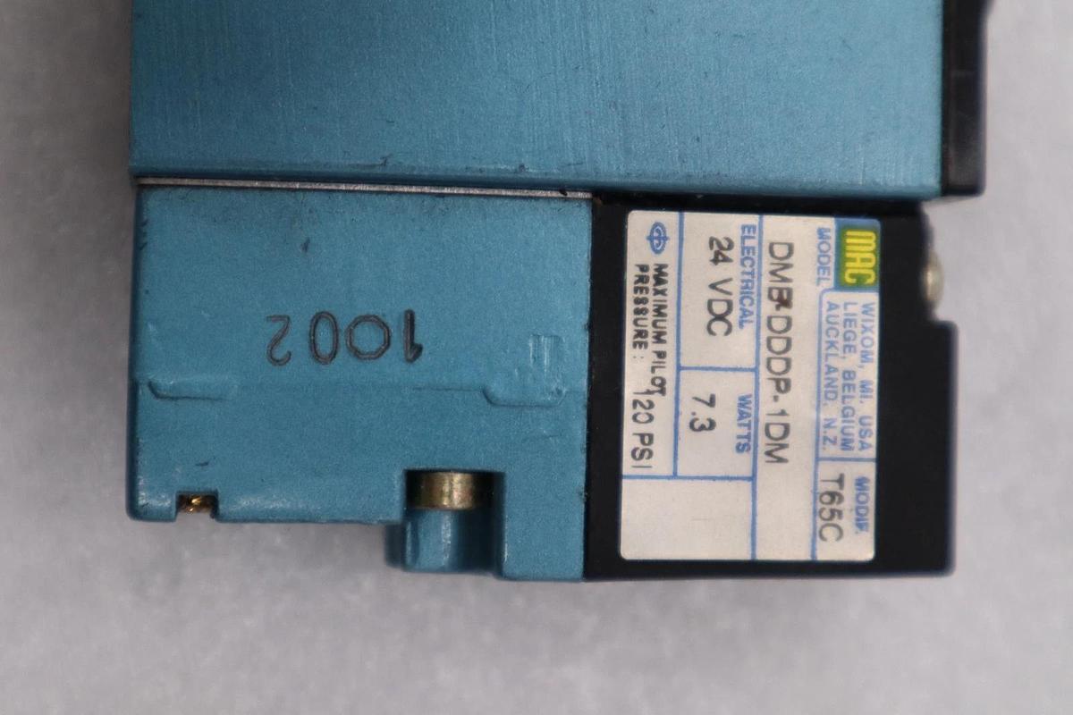 MAC VALVES INC 92B-AAA-000-DM-DDDP-1DM / 92BAAA000DMDDDP1DM (NEW NO BOX) #H1843