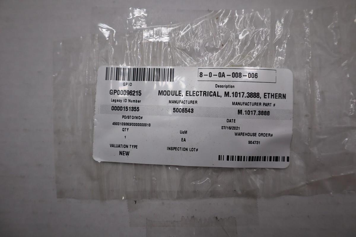 NEW Giddings & Lewis M.1017.3888 M10173888 MMC Ethernet Module STOCK 305-C