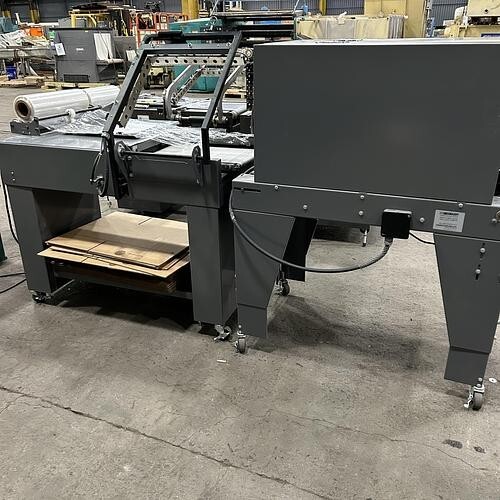 Used BESELER 2016 MTB-SB-111 HOT KNIFE L-BAR SEALER SHRINK WRAP SYSTEM