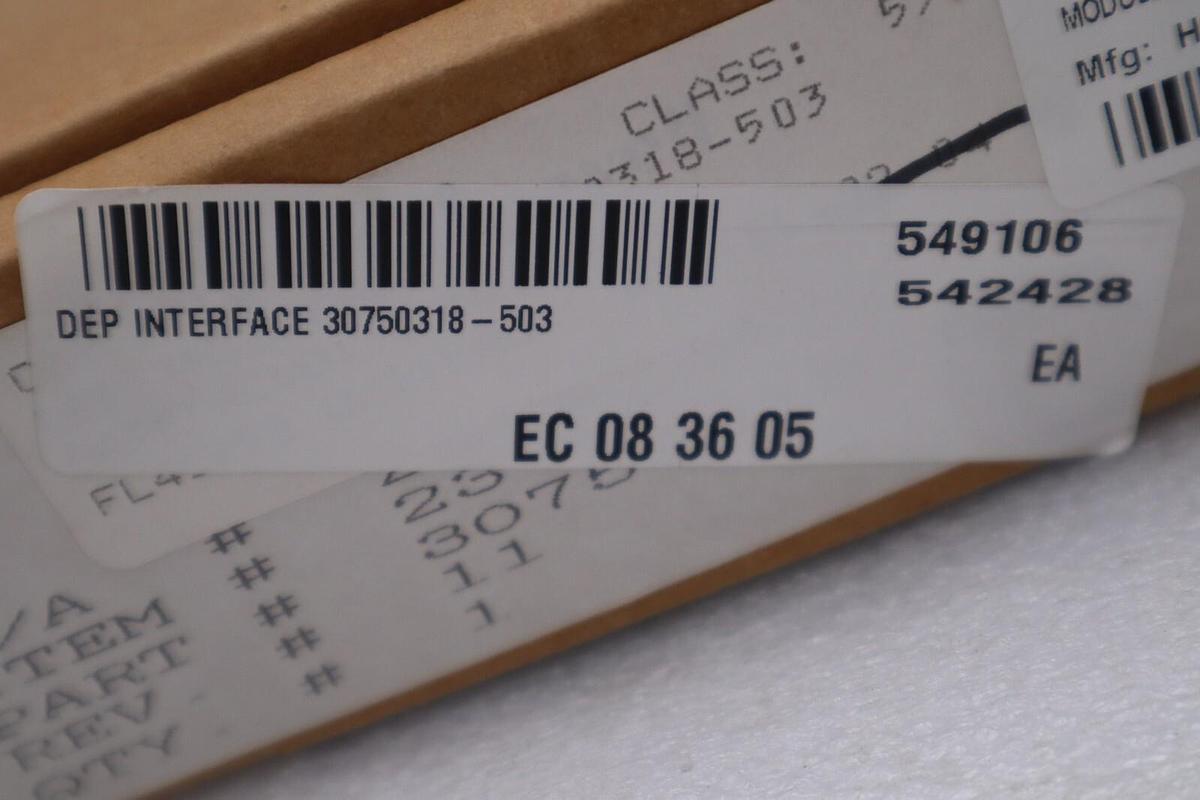 NEW OPEN BOX HONEYWELL 30750318-003 OBSOLETE DEP INTERFACE BOARD PWA STOCK G633
