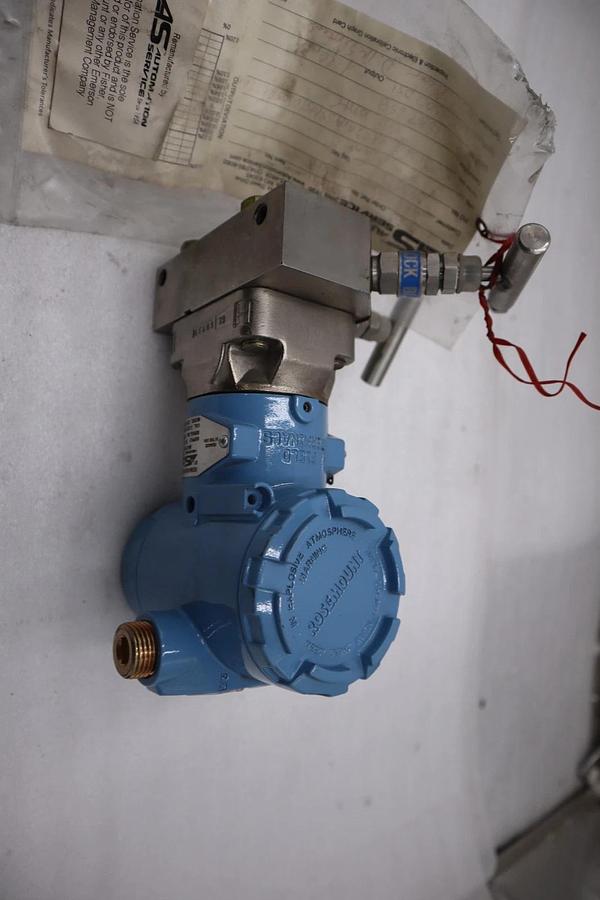 Refurbished ROSEMOUNT PRESSURE TRANSMITTER 3051CG4A02A1AS5M5 300PSI 0-300 - STOCK 3119CC