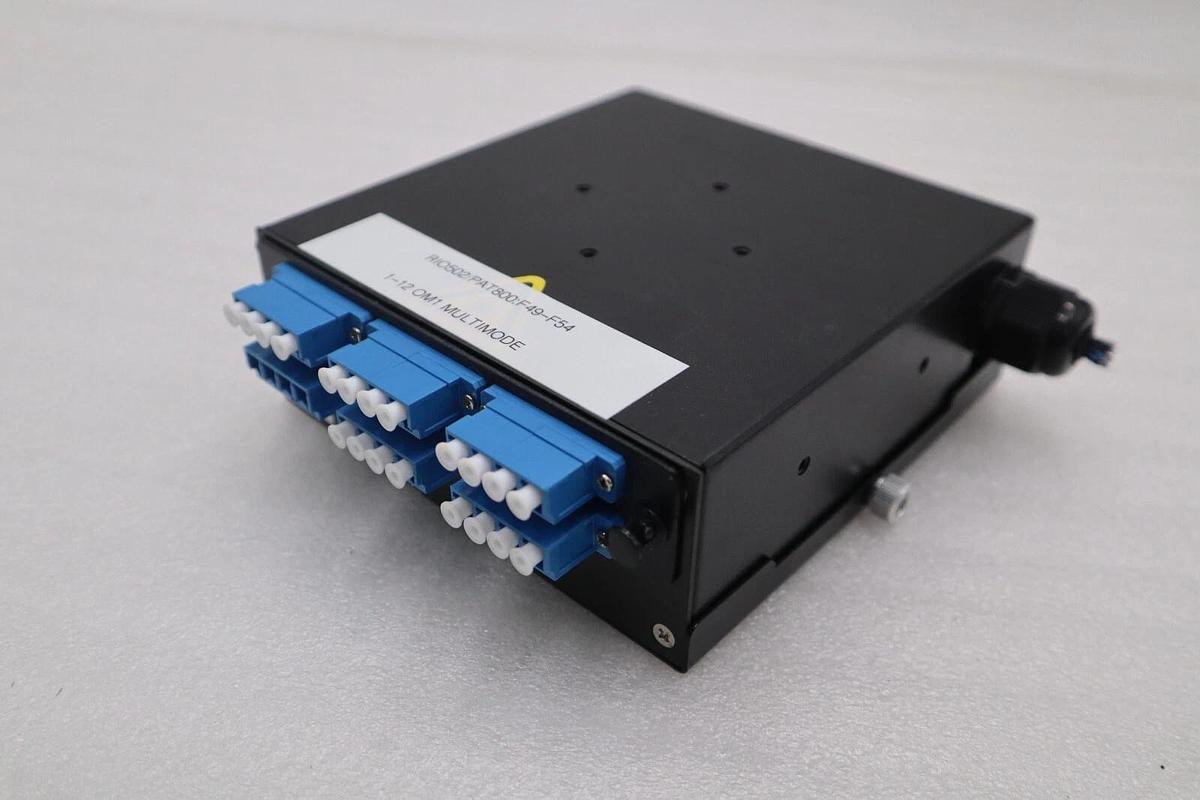Used Black Box JPM398A JPM39 Series DIN Rail Mini Fiber Enclosure STOCK K-1116-A