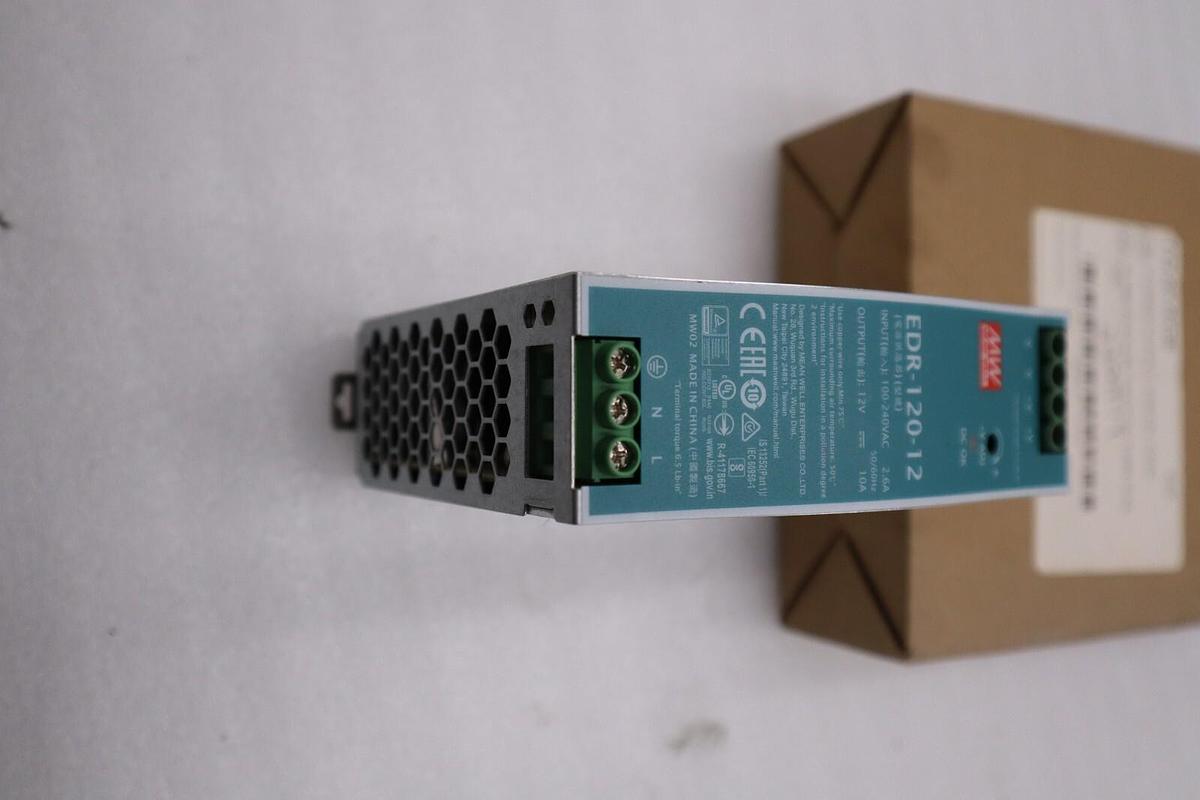 Used NEW OPEN BOX Mean Well EDR-120-12 AC/DC Power Supply STOCK H427A
