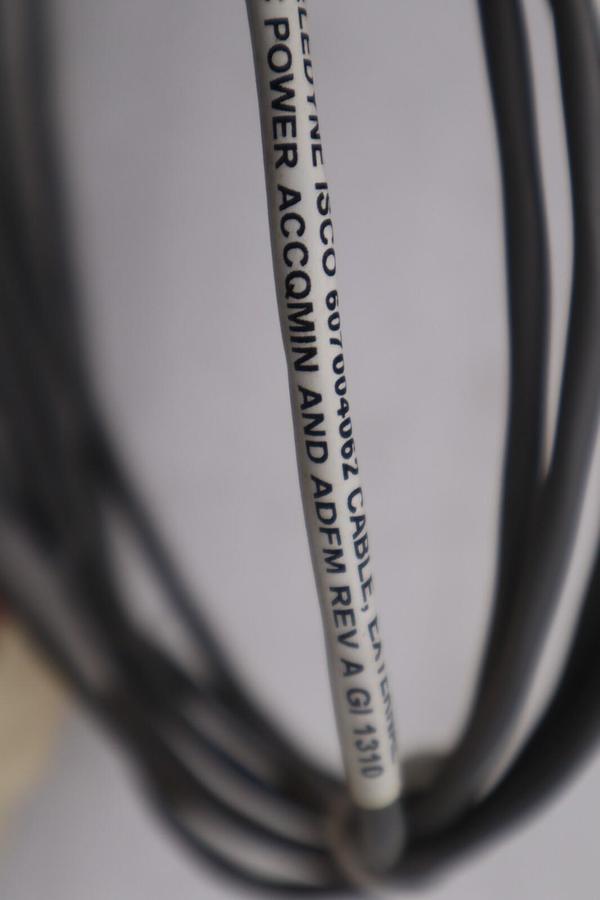 Used Teledyne ISCO 607004062 CABLE EXTERNAL DC POWER AND ADFM REV A STOCK 4840