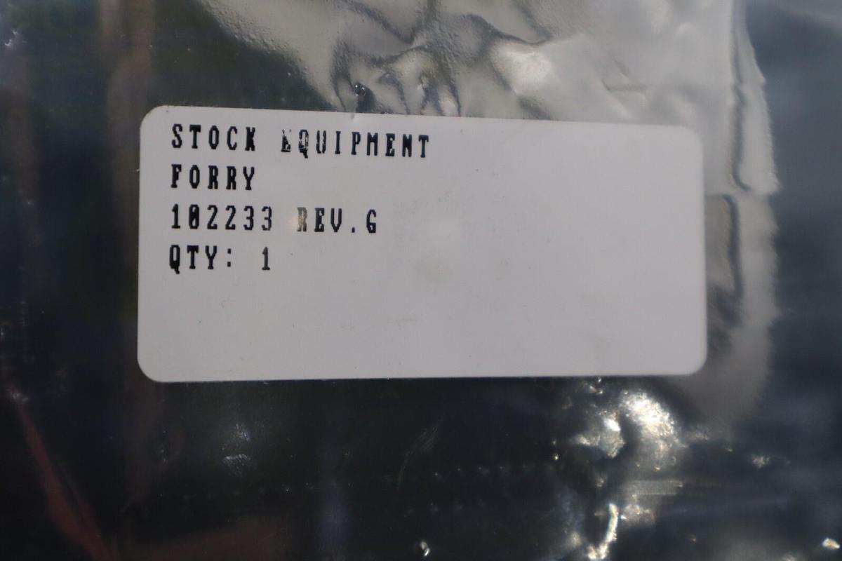 NEW FORRY 102233 REV G PC OPTICS PROCESSOR BOARD STOCK G654