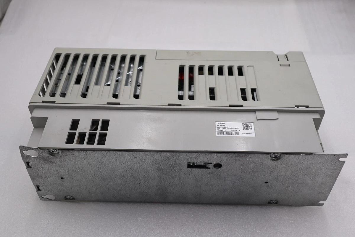 Used ALLEN BRADLEY 20g11nc015ja0nnnnn SER A 10HP POWERFLEX DRIVE W/ HIM STOCK 2044
