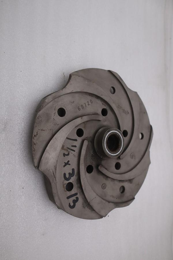 Goulds 68720 5-Vane Impeller 3196 Pump 1.5x3-13 316SS - STOCK G418B