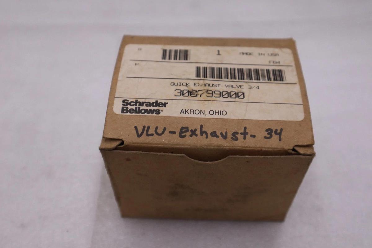 Used Schrader Bellows 300799000/ 30077-9000 Quick Exhaust Valve - STOCK GF188A