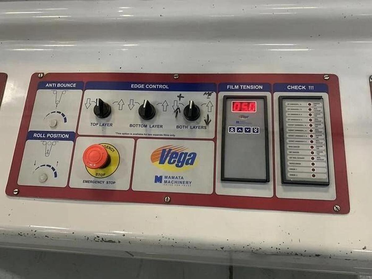 Used 48" WIDE (1200MM) MAMATA VEGA 610 POUCH MACHINE MANUFACTURED 2008
