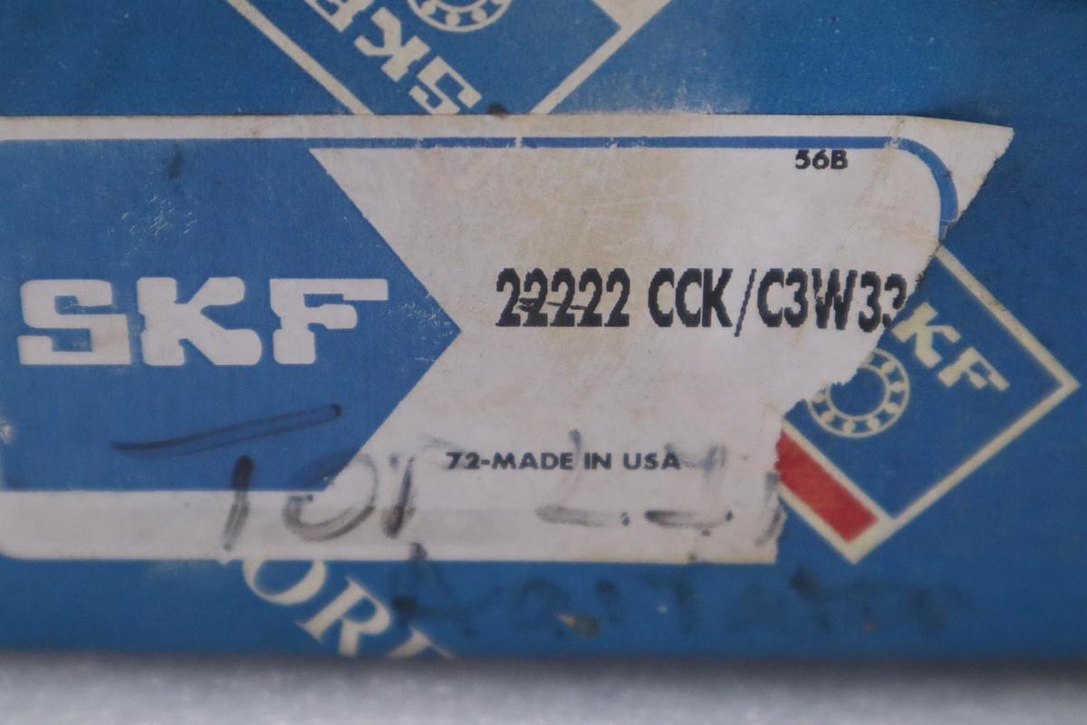 SKF 22222 CCK/C3W33 Spherical Roller Bearing NEW UNIT STOCK CC138