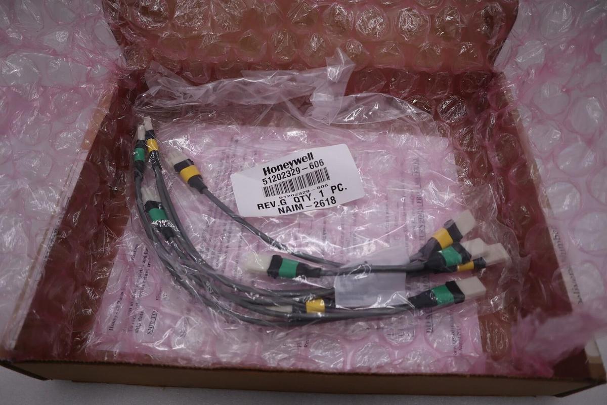 Used NEW OPEN BOX Honeywell 51202329-606 I/O Link Header Cable STOCK G636