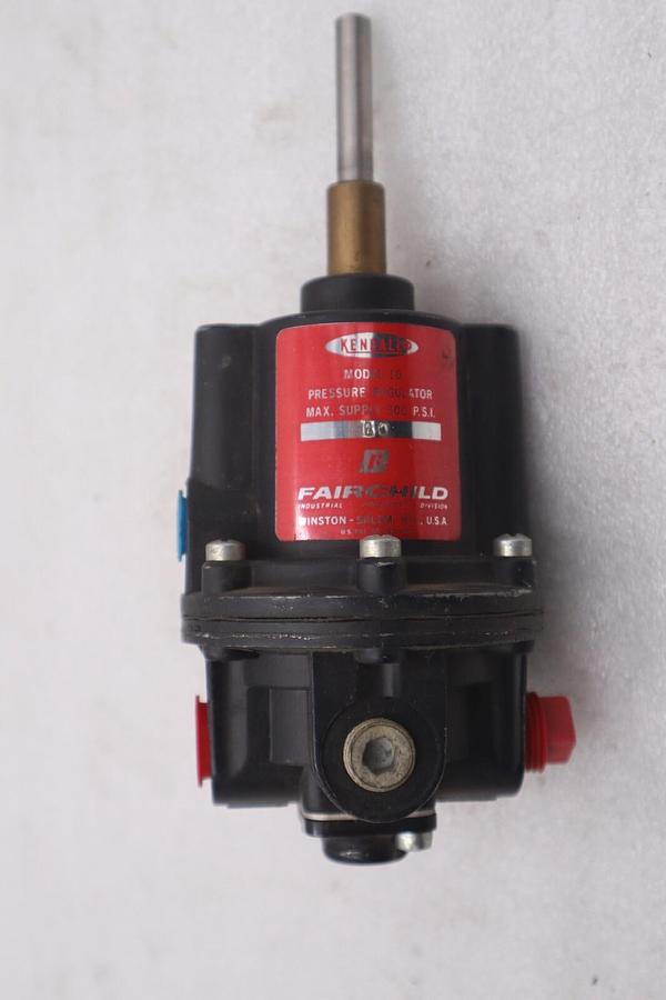 Used FAIRCHILD KENDALL 10143 MODEL 10 PRESSURE REGULATOR 500 PSI STOCK K-3570