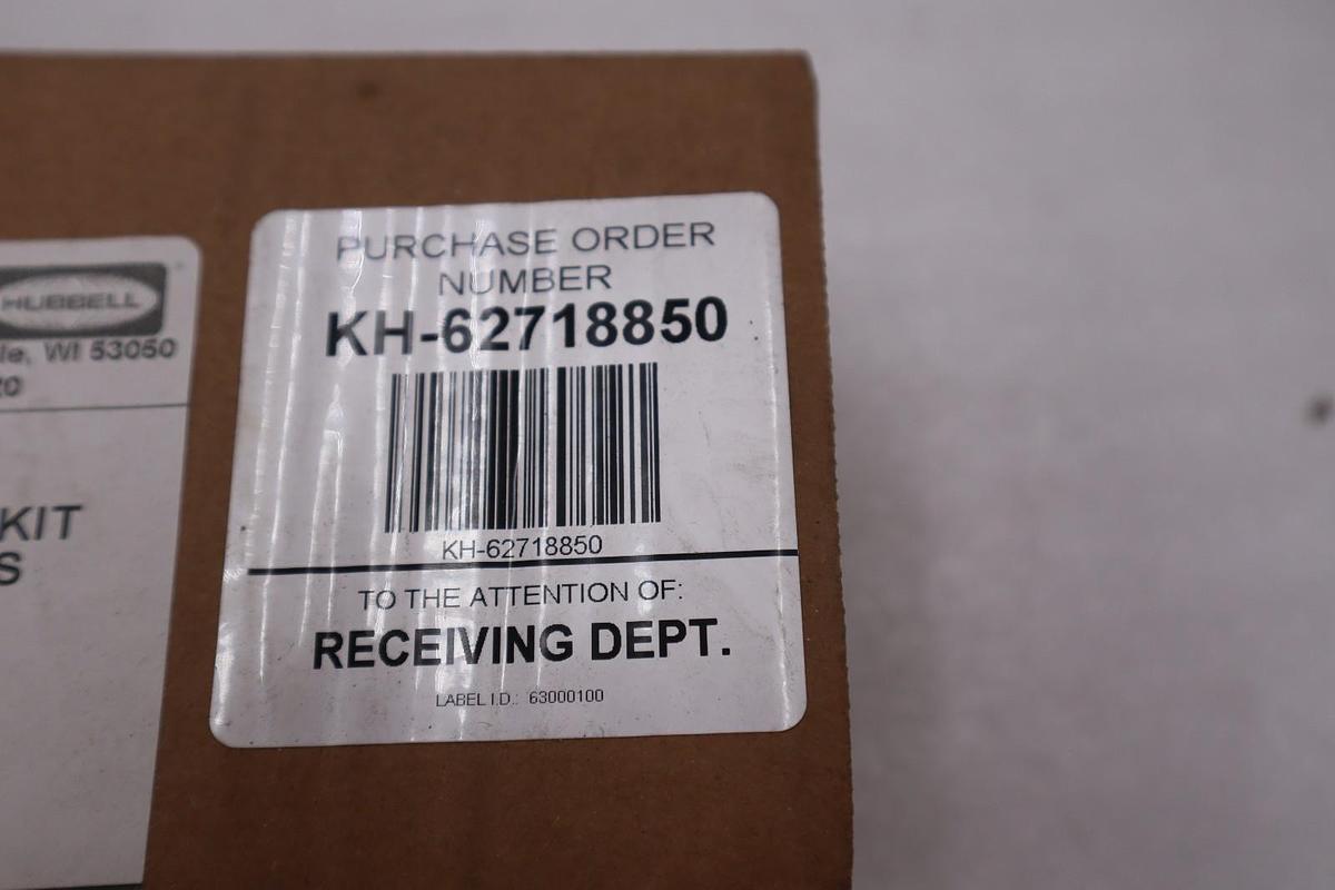 NEW OPEN BOX - HUBBELL 3298T41 WIRE ROPE FESTOON KIT - STOCK GF1266