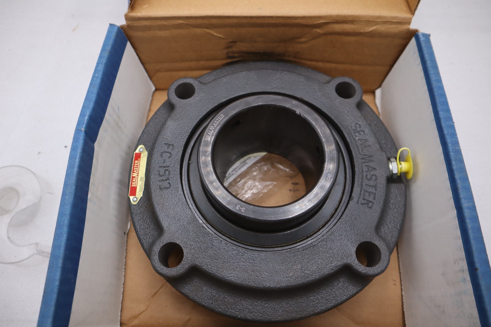 Used NEW Sealmaster MFC-48 3" Piloted Flange Mount Bearing STOCK K-3961CC