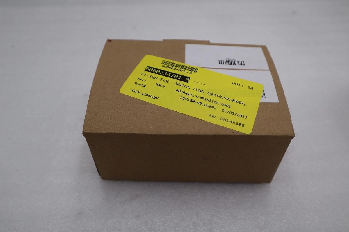 NEW OPEN BOX Water Treatment Flow Sensor HACH LQG160 STOCK G559A