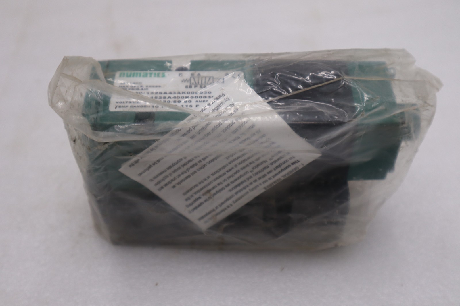 Used ASCO 152SA43AK000030 / 152SA43AK000030 NUMATICS VALVE STOCK GF460A