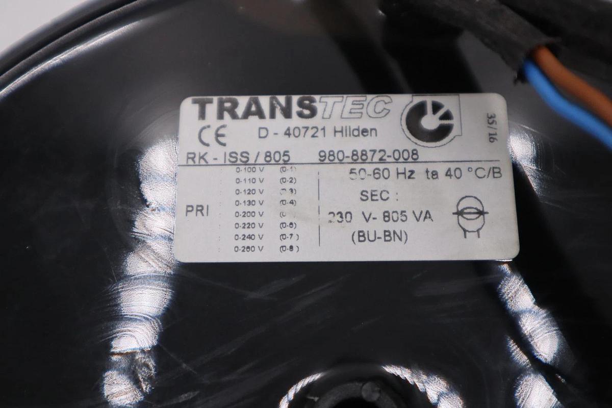 Transtec D-40721 Hilden Transformer STOCK H771A