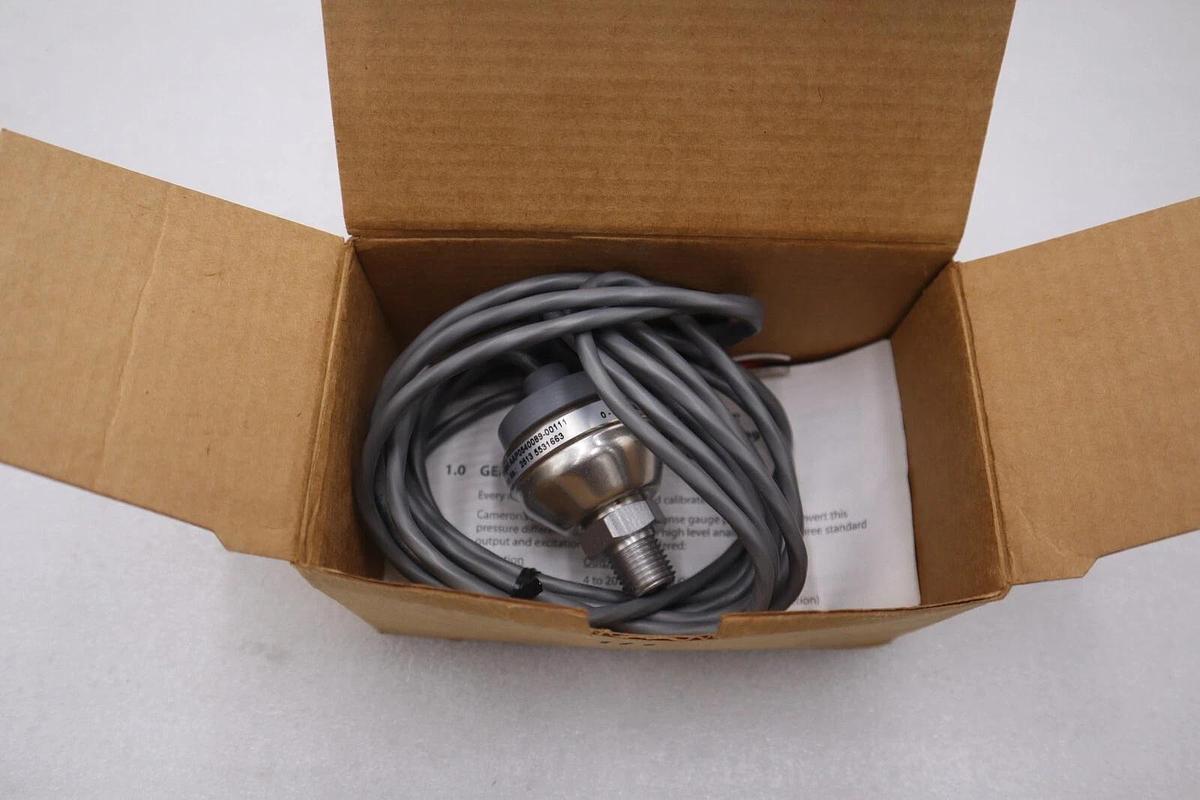 NEW CAMERON AAP0540089-00111 PRESSURE TRANSMITTER AAP054008900111 #H84A
