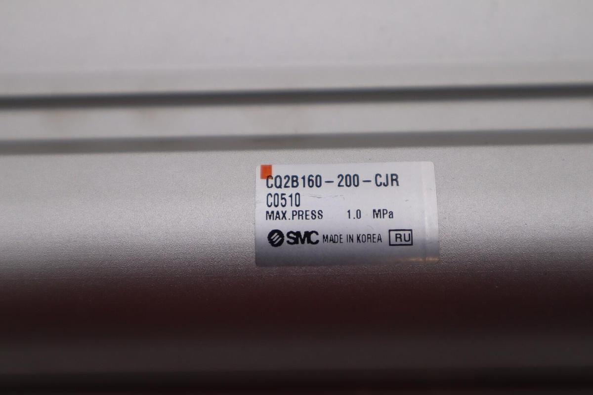 Used SMC CQ2B160-200-CJR-C0510 CYLINDER NEW UNIT STOCK S-333