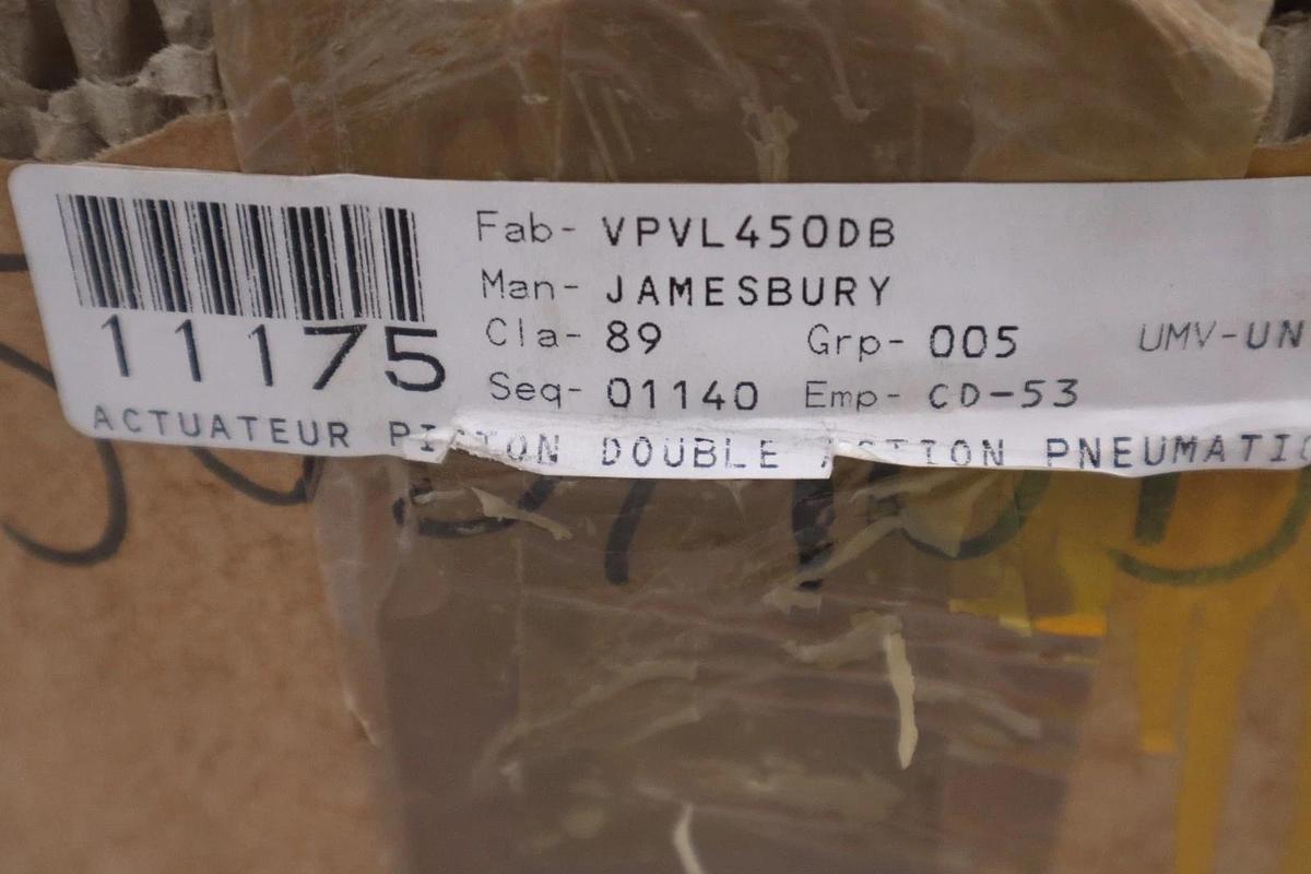 NEW OPEN BOX Jamesbury VPVL450DABD Valv-Powr Actuator STK SGF136