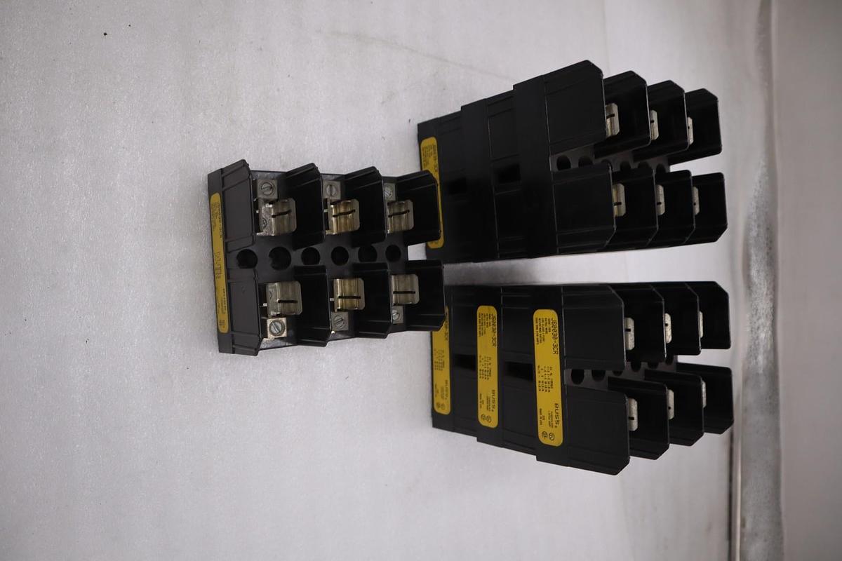 Used Buss J60030-3CR Fuse Holder Class J 600 V 30 A STK 5631CC