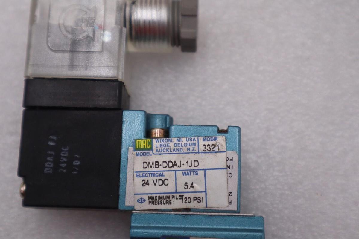 Used NORDSON SATURN SOLENOID VALVE 1053894 / 1053894A (NEW) STOCK 119-A
