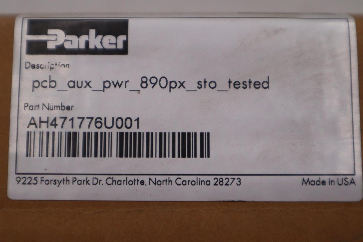 Auxiliary Power Board STO – Parker 890 PART NUMBER AH471776U001 NEW IN BOX