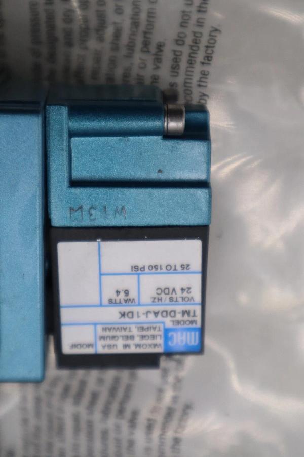 Used NEW Mac Valves 82A-BC-000-TM-DDAP-1DK/ 82BC000TMDDAP1DK Solenoid Valve #H703A