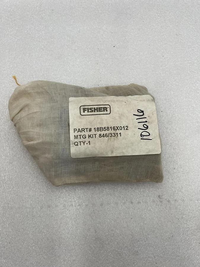Lot Of 3 FISHER PRESSURE TRANSDUCER MOUNTING BRACKET 18B5816X012 #K-2040