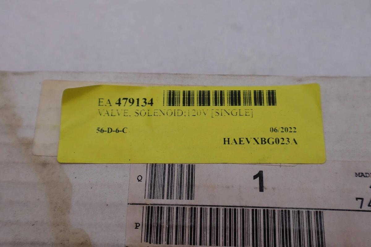 PARKER HAEVXBG023A VALVE SOLENOID 120V STOCK #078-A
