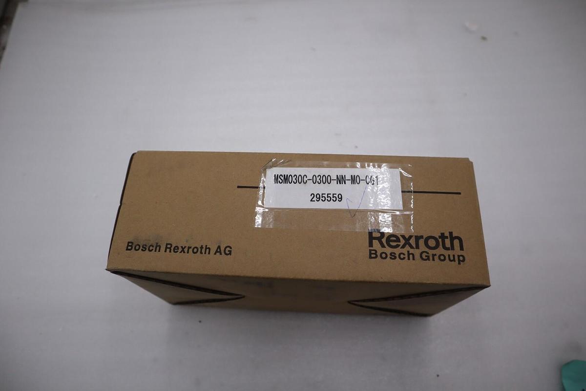 BOSCH REXROTH MSM030C-0300-NN-M0-CG1 / MSM030C0300NNM0CG1 R911295559 NEW #601D