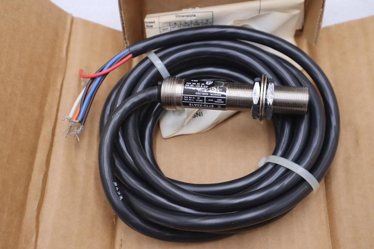 NEWOPEN BOX AB ALLEN BRADLEY 871U-X5A18 PROXIMITY SWITCH 871UX5A18 STK GF1425