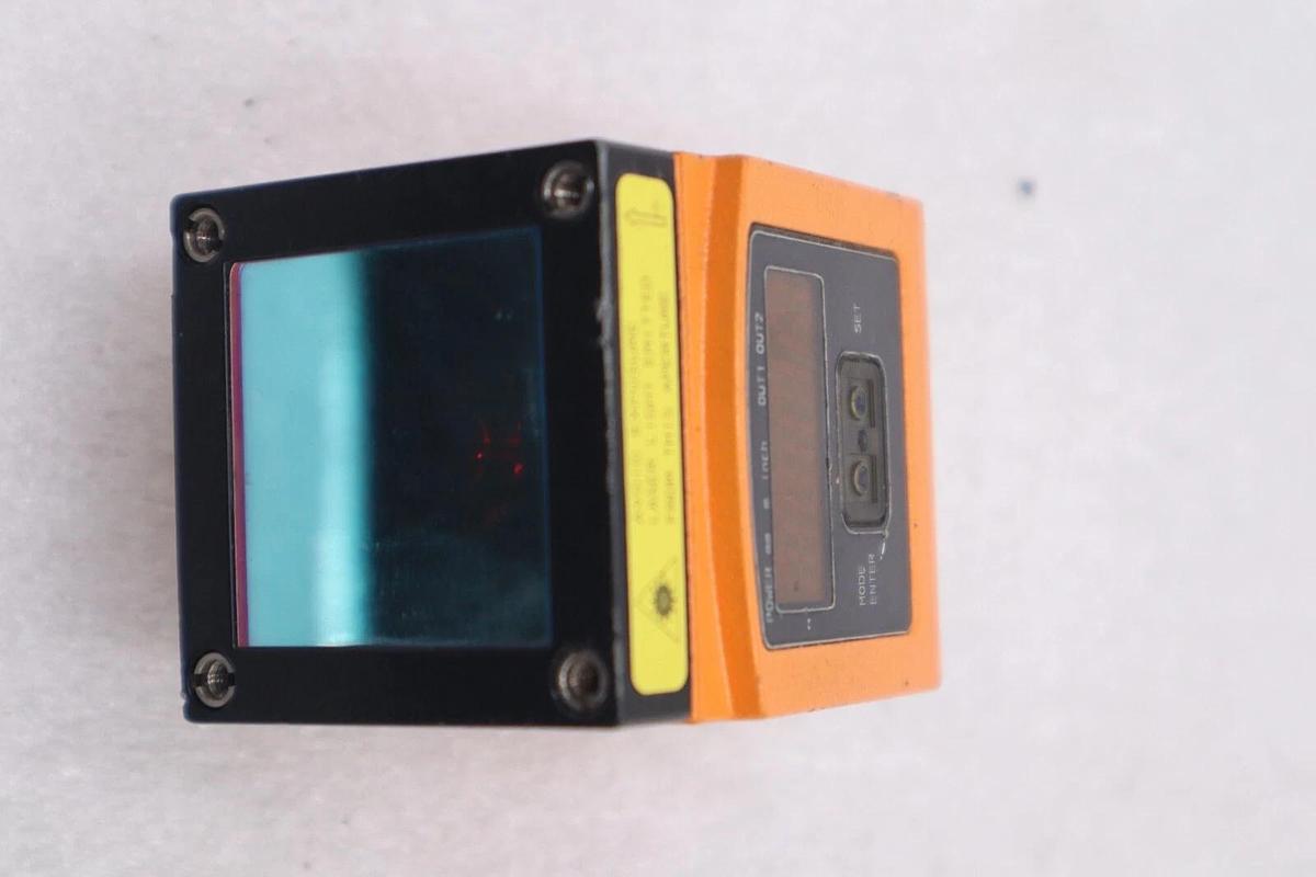 Used IFM 01D100 01DLF3KG Photoelectric Distance Laser Sensor STOCK K-3818