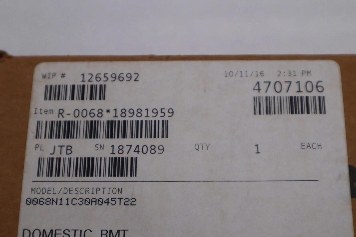 Used NEW IN BOX ROSEMOUNT 0068N21C30A075T22 TEMPERATURE TRANSMITTER STOCK G516