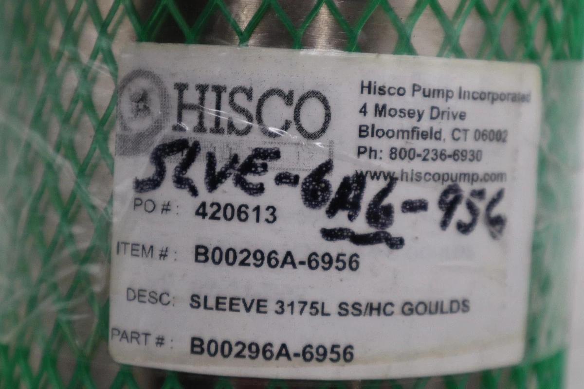 NEW GOULDS B00296A-6956 SHAFT SLEEVE FOR 3175L 3175 L STK GF716