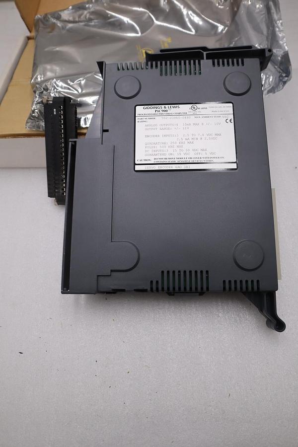 Used Giddings & Lewis 502-03840-04R0 Pic900 Servo Encoder 4Ao 3Ei Module NEW IN BOX