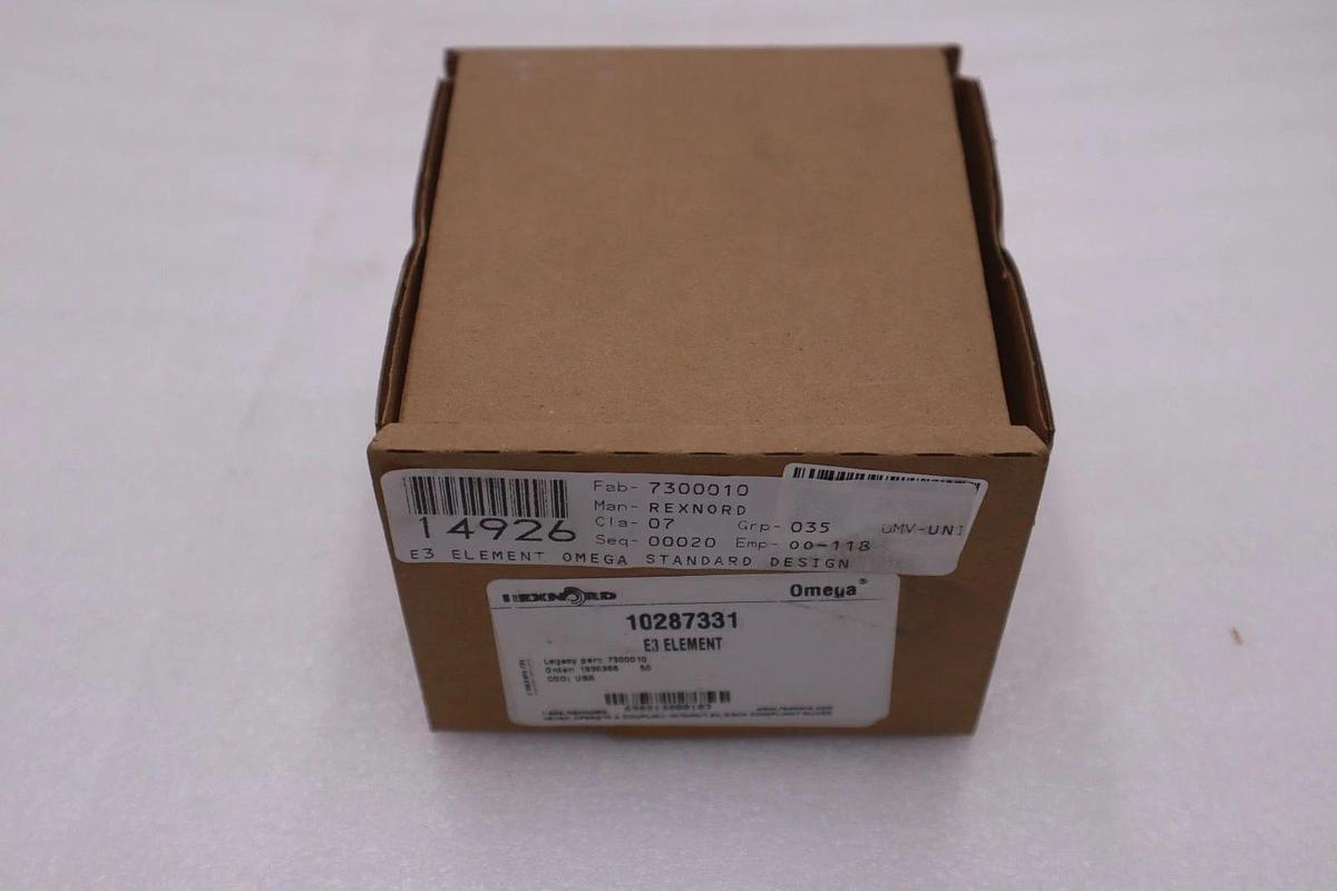 Used Rexnord Omega E3 Element 10287331 - NEW IN BOX - STOCK GF431A